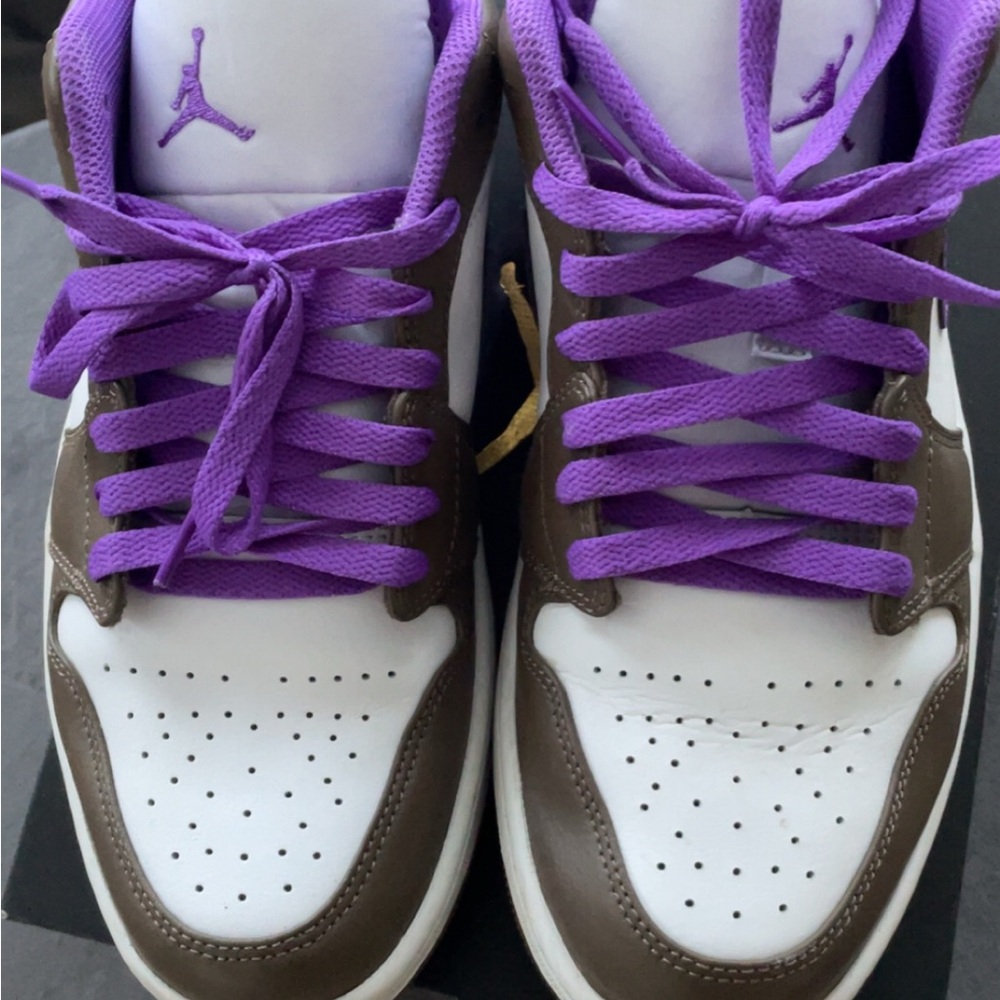 Nike Purple and Brown Sneakers - Picture 3 of 3